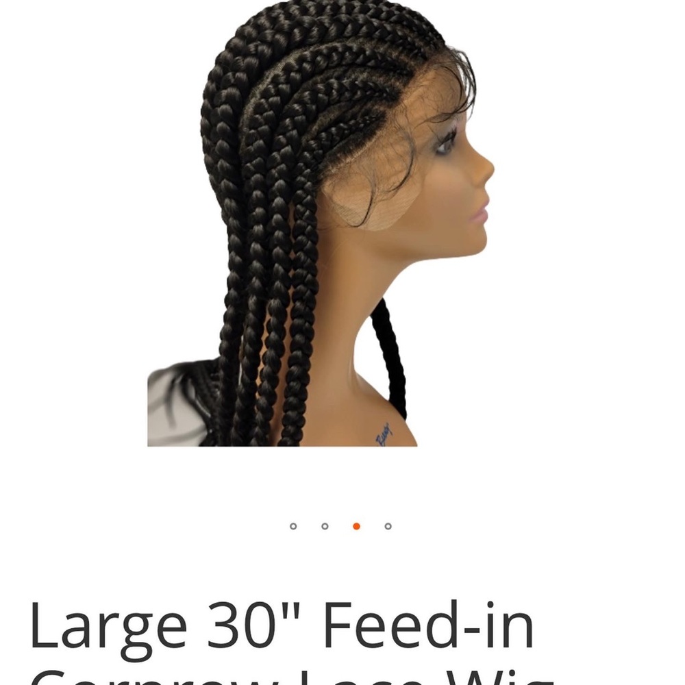 30" Feed In LACE Wig